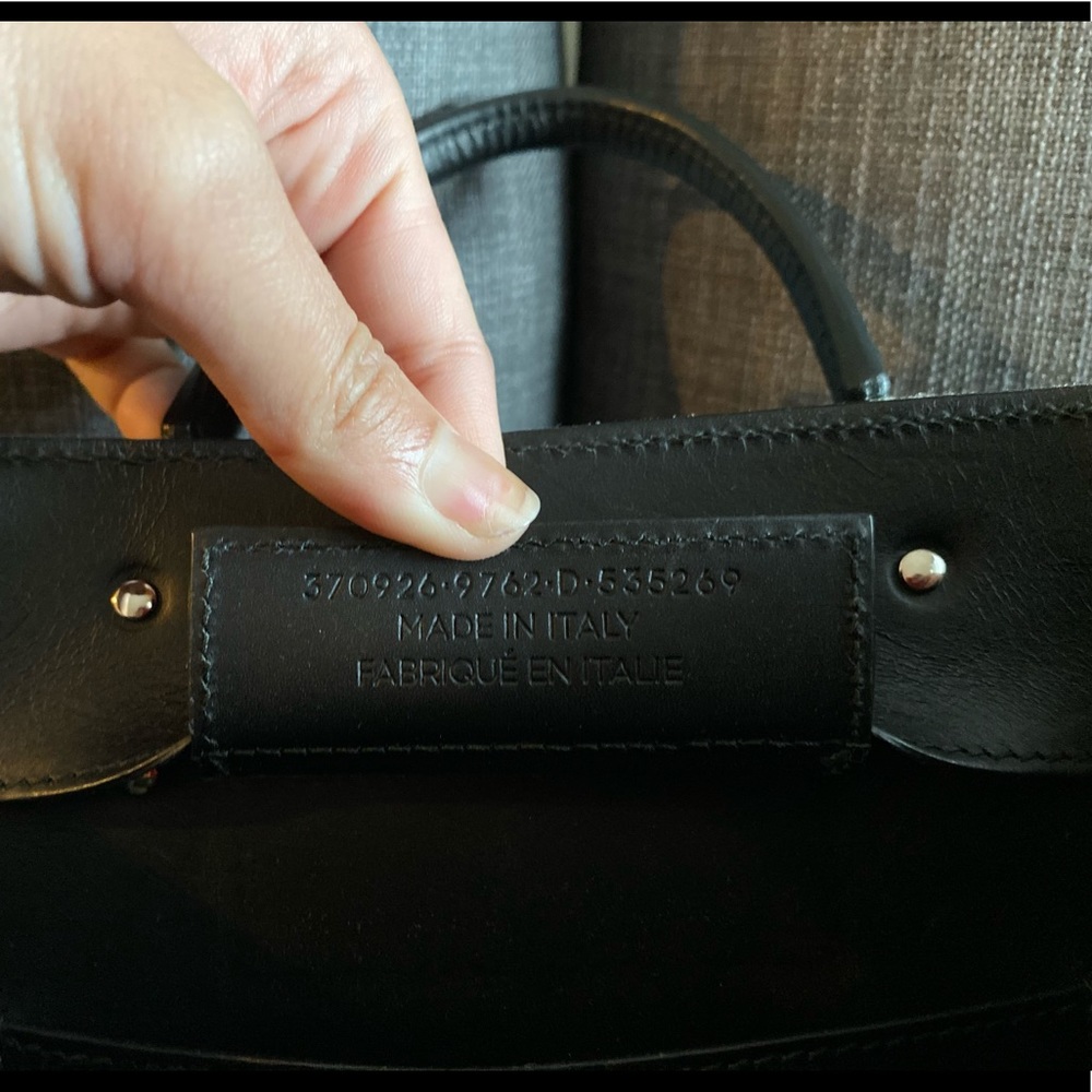 BALENCIAGA PAPIER A6 LEATHER TOTE BAG - Picture 5 of 6